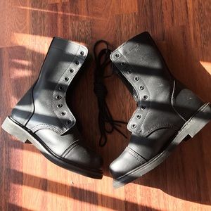 Black Rothco Combat Boots men’s/women’s